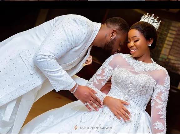 BBNaija star and singer, Tope Adenibuyan, popularly known as Teddy A and his wife has taken to social media to celebrate their wedding anniversary as he marks fifth